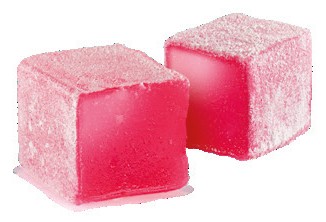 Gül Aromalı Türk Lokumu