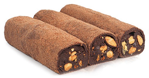 Mega Nesquik Browni Badem Kremalı Sarma Türk Lokumu