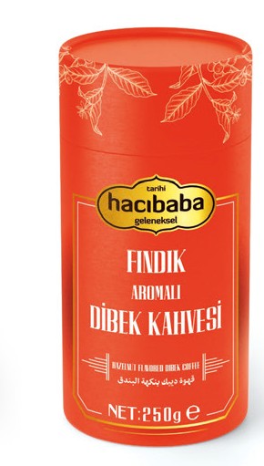 Türk kahvesi Fındık Aromalı Dibek Kahvesi (250 g)