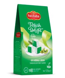 Premium Kivi Aromalı Türk Lokumu (125 g)